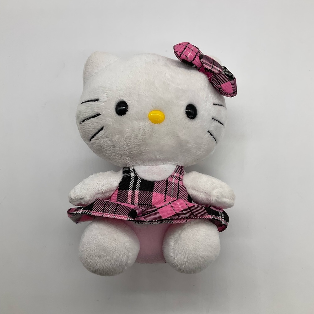 HELLO KITTY TY KITTY‎ IN PLAID DRESS